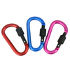 D-shaped carabiner for outdoor sports easy-to-use
