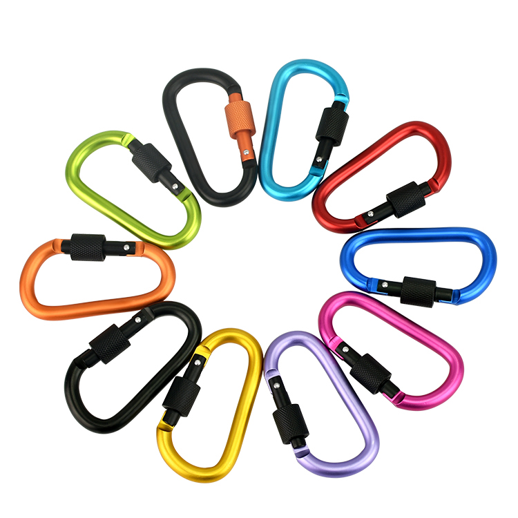 8D-Carabiner with Nut