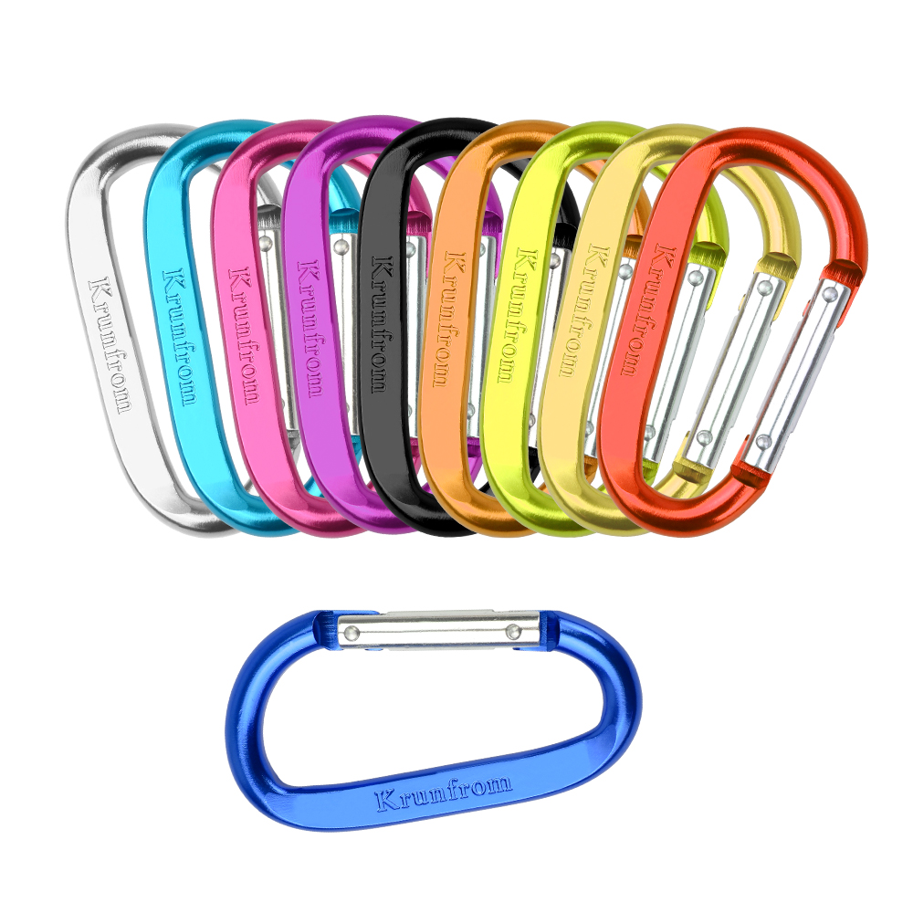 D-Type Double Rivet Carabiner