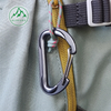 Cold-pressed D-shaped metal wire buckle, special-shaped camping tent hook, aluminum alloy backpack hook, carabiner