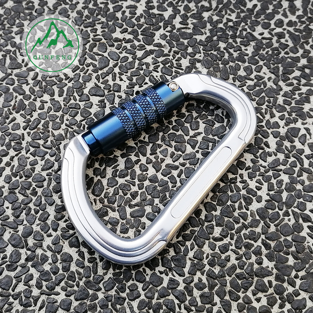 D-hook Outdoor climbing master lock carabiner Yoga hammock carabiner connecting ring