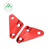 Aluminum alloy three-eye wind rope buckle, canopy tent rope buckle, camping accessories triangle adjustment buckle