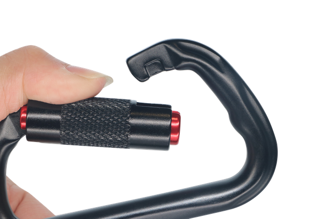 Certified Climbing Carabiner - 26KN Heavy Duty Auto Locking Carabiner Clip, Suitable for Rock Climbing, Camping, Gym, And Rescue