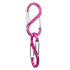 10Pcs Zipper Clips Anti Theft Zipper Lock Clips Coloured Carabiner Keyring Clip for Camping Fishing Traveling Outdoor Sports