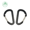 D-shaped Flattened Wire Buckle, Colored Aluminum Alloy Carabiner for Outdoor Water Bottles, Bag and Key Hook