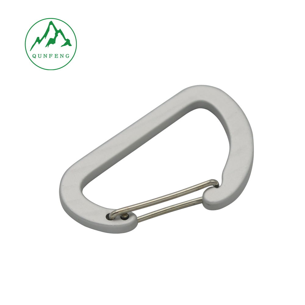 D-shaped quick-release buckle, outdoor multifunctional climbing hook, equipment hook, keychain, water bottle aluminum alloy buckle