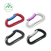 Outdoor mountaineering and rock climbing quick draw straight gate, bent gate wire gate, quick draw safety buckle, hammock hook, aluminum alloy carabiner