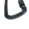 25KN Aluminum Alloy Carabiner Hooks - Heavy Duty, Locking, Spring-Loaded Gate Snap
