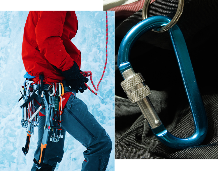 Advantages of Using Aluminum Alloy Carabiners in Climbing