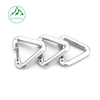 Triangle wire carabiner No. 3 metal outdoor backpack hook travel key buckle