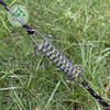Tent spring wind rope buckle, outdoor camping canopy fixed spring buckle, awning fixed wire buckle