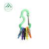 Outdoor backpack mini bottle opener carabiner keychain carabiner set webbing wire carabiner