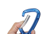 Outdoor multifunctional anti-fall climbing buckle with lock safety hook manual thread lock safety large hook spring hook