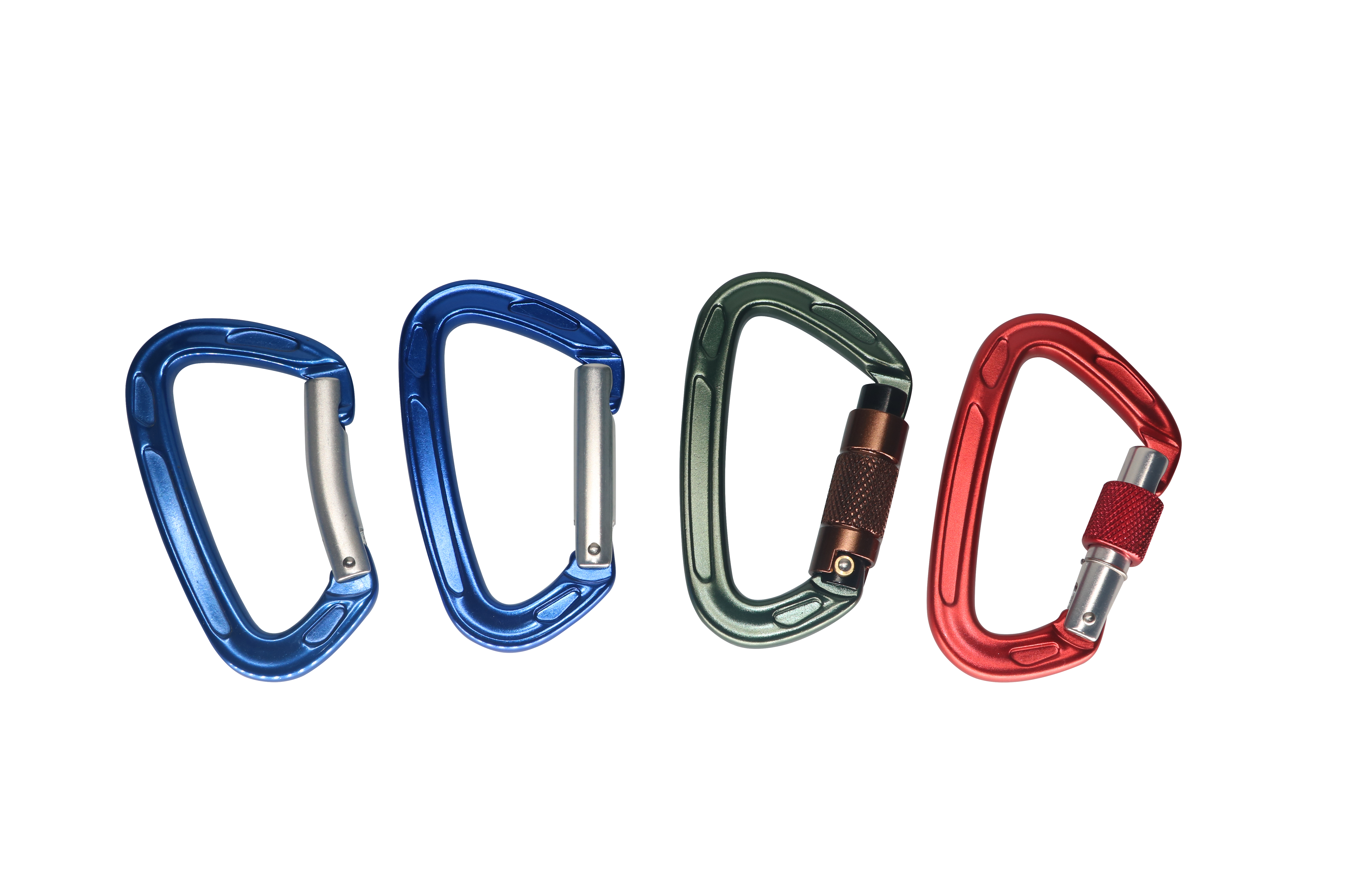 Outdoor multifunctional anti-fall climbing buckle with lock safety hook manual thread lock safety large hook spring hook