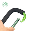 Large D-shaped sponge climbing buckle, ice skating shoe carrying buckle, baby stroller hanging buckle, bag carrying and vegetable hanger