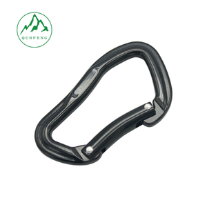 No. 8 Type D High-Strength Cold-Pressed Aluminum Alloy Carabiner, Tactical Outdoor Climbing Carabiner, Tent and Backpack Quick-Release Buckle