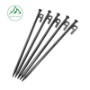 Outdoor canopy tent ground stakes, camping steel pegs, wilderness camping stakes, gardening anchors, camping accessories, windproof pegs 