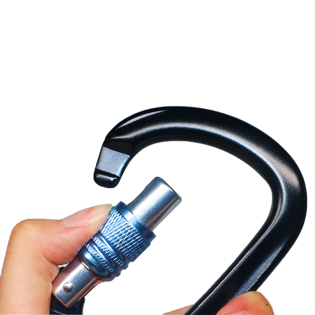Produxs 25kN (5511lbs) Heavy Duty Carabiner Clips for Versatile Use