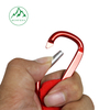 Aluminum alloy carabiner set outdoor camping wire hook webbing with keychain backpack hook