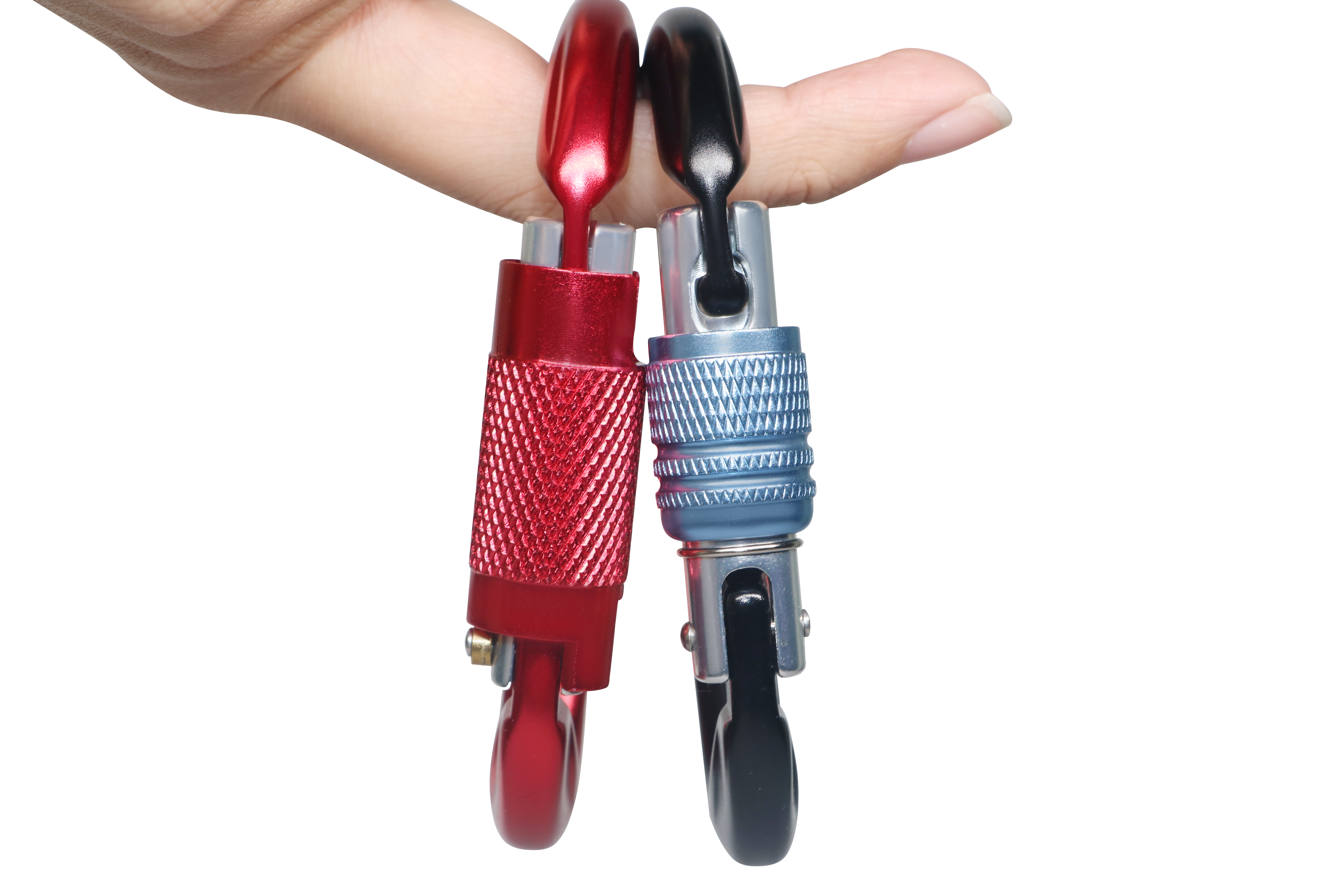 Professional Screwgate Locking Carabiner Clip - Heavy Duty for Rock Climbing, Mountaineering, Hammocking, Camping, And Outdoor Activities