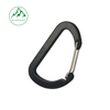 D-shaped Flattened Wire Buckle, Colored Aluminum Alloy Carabiner for Outdoor Water Bottles, Bag and Key Hook