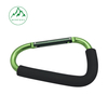 Large D-shaped sponge climbing buckle, ice skating shoe carrying buckle, baby stroller hanging buckle, bag carrying and vegetable hanger