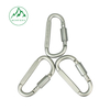 No. 8 Type D Thick Long Nut Aluminum Alloy Carabiner D-Shaped Large Hook Outdoor Locking Carabiner