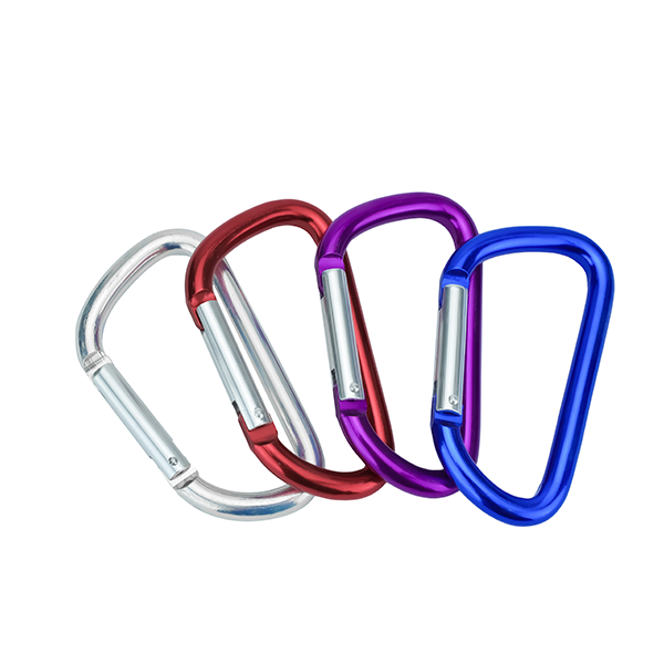 Aluminum Clip Hooks Galvanized Spring Buckle for Mountaineering Buckle