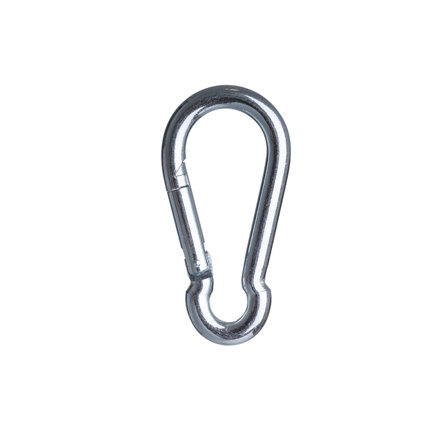 Iron Carabiner Load-bearing Carabiner Lock Ring Travel Kit Oval Carabiner Iron Silver