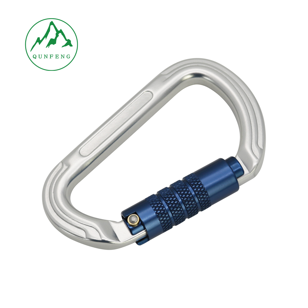 D-hook Outdoor climbing master lock carabiner Yoga hammock carabiner connecting ring