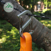 S-shaped steel wire carabiner figure 8 aluminum alloy wire hook Outdoor picnic cutlery hanging spring buckle