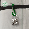 Aluminum alloy S-shaped steel wire carabiner set figure 8 metal wire buckle outdoor spring buckle