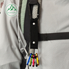 Aluminum tape steel wire carabiner Logo can be printed Wire buckle set Special-shaped backpack buckle