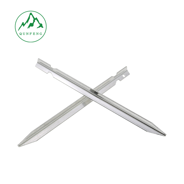 Aluminum alloy widened camping canopy nails camping tent fixed ground nails diamond nail manufacturers