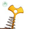 Fishbone spring drawstring windproof rope canopy wind rope buckle Outdoor fixed pole rope tent accessory buckle