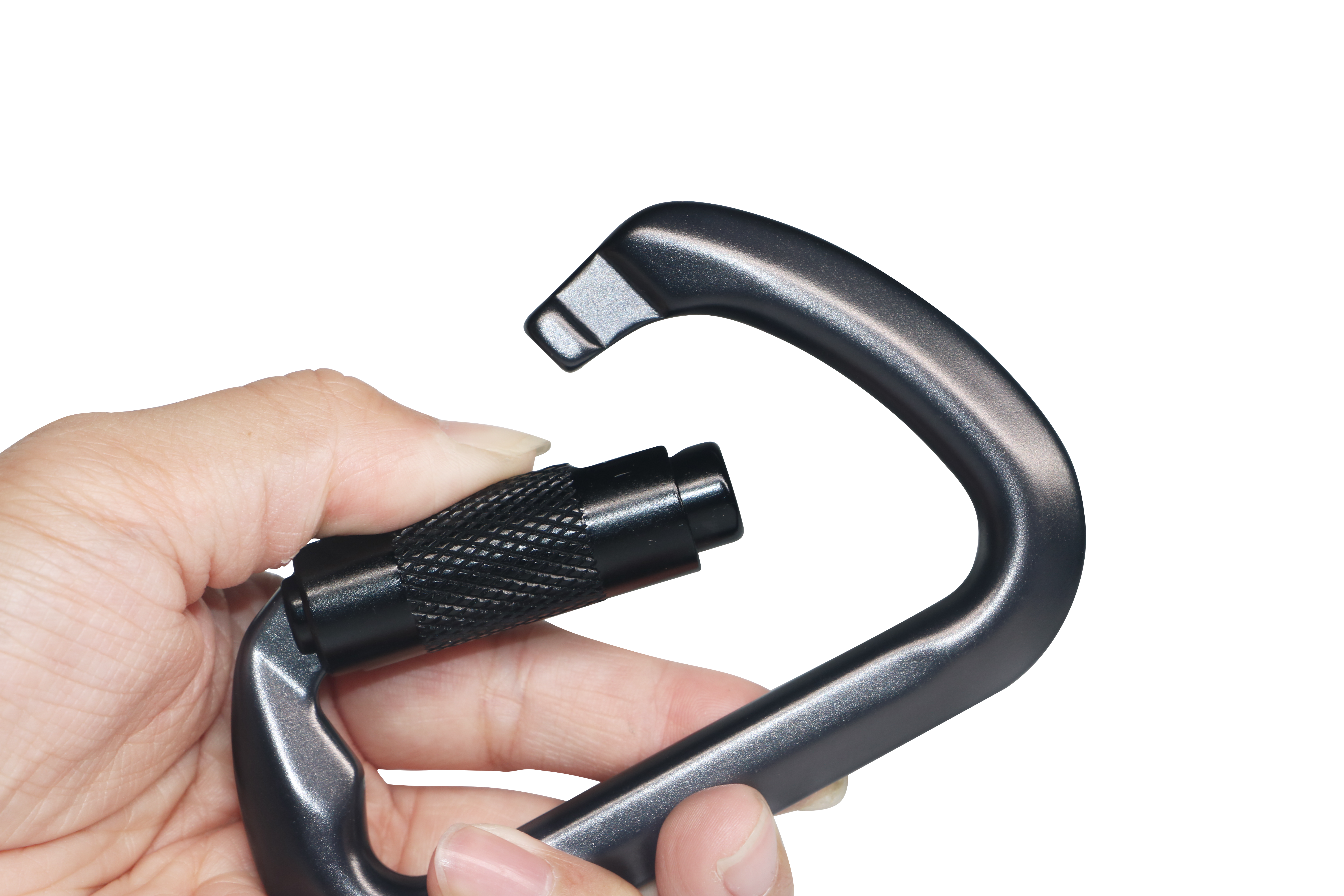 Heavy Duty Carabiner Clip - 6600lbs (30KN) Load Capacity, 3
