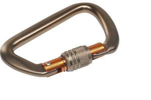 Versatile and Reliable 25kN Locking Carabiner Clips - Lightweight and Heavy Duty