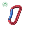Outdoor mountaineering and rock climbing quick draw straight gate, bent gate wire gate, quick draw safety buckle, hammock hook, aluminum alloy carabiner