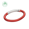 No. 6 Aluminum Alloy Oval Carabiner Hook Multifunctional Climbing Buckle Backpack Hook Metal Backpack Buckle