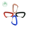 Quick-release D-shaped climbing carabiner for outdoor rock climbing, load-bearing aluminum climbing hook, thickened for hammocks