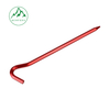 Outdoor high-strength aluminum alloy ground stakes 18cm, question mark-shaped stakes, camping tent stakes, hexagonal 7-shaped stakes