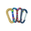 Outdoor Aluminum Alloy Mountaineering Buckle Medium Hook Oval Track Buckle Water Bottle Buckle Backpack Buckle Key Chain