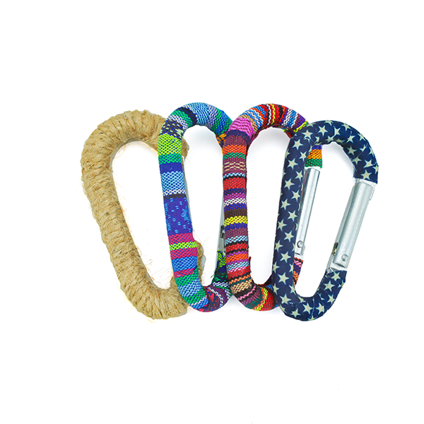 Outdoor Aluminum Alloy Mountaineering Buckle Medium Hook Oval Track Buckle Water Bottle Buckle Backpack Buckle Key Chain