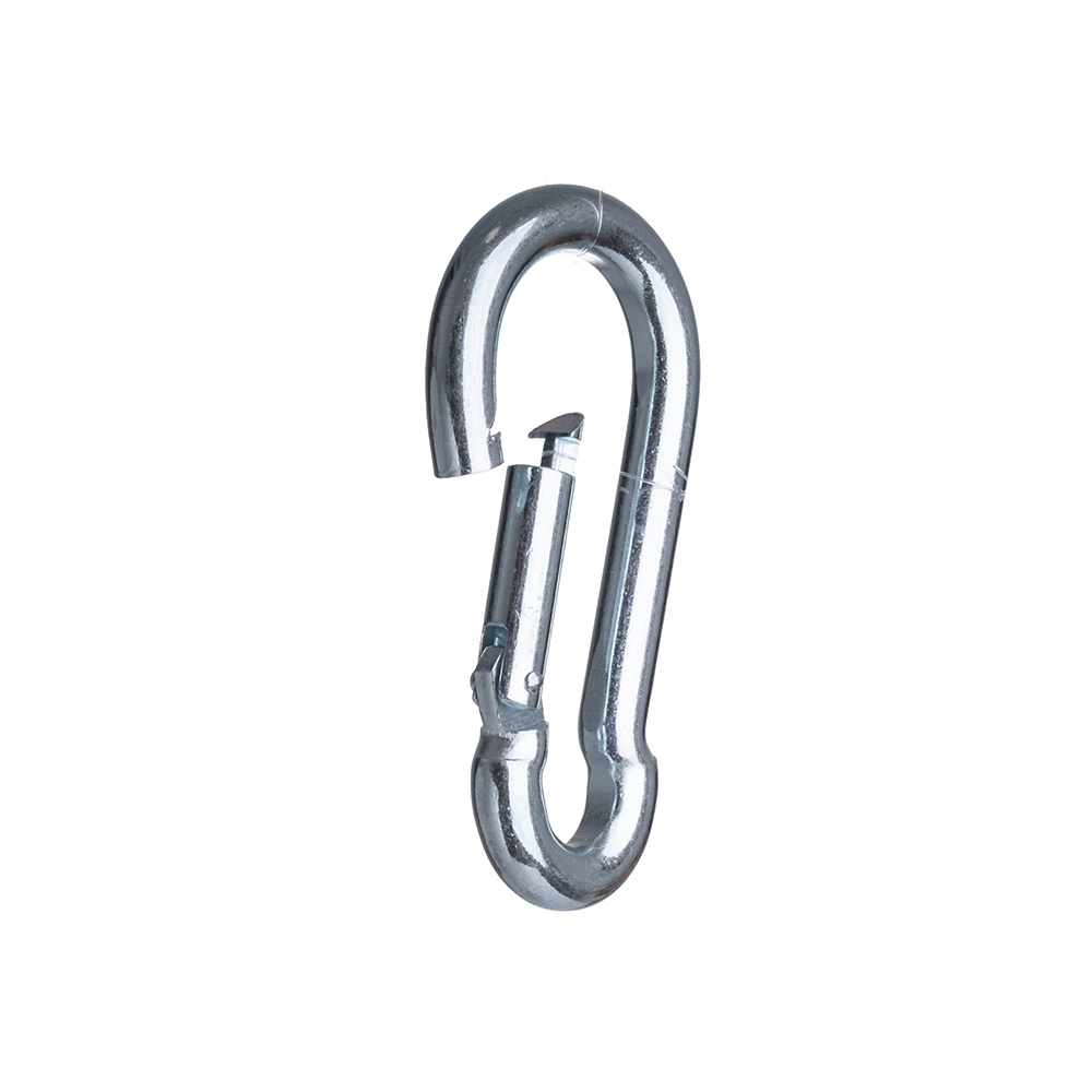 Iron Carabiner Load-bearing Carabiner Lock Ring Travel Kit Oval Carabiner Iron Silver