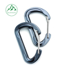 Cold-pressed D-shaped metal wire buckle, special-shaped camping tent hook, aluminum alloy backpack hook, carabiner