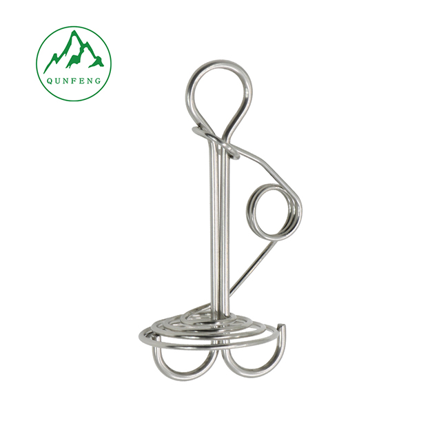 Multi-functional pallet elastic hook stainless steel tent fixing buckle Outdoor canopy metal spring windproof buckle