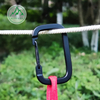 Square aluminum alloy wire buckle Outdoor cookware hook Travel key buckle