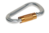 Rock climbing carabiner high strength automatic main lock D-shaped quick hanging aviation aluminum alloy carabiner fire safety