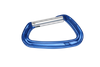 Rock climbing safety thread buckle main lock climbing hook manual thread lock climbing buckle outdoor aerial yoga connection ring