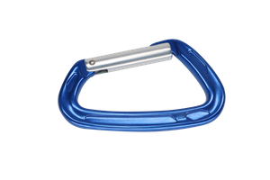 Rock climbing safety thread buckle main lock climbing hook manual thread lock climbing buckle outdoor aerial yoga connection ring